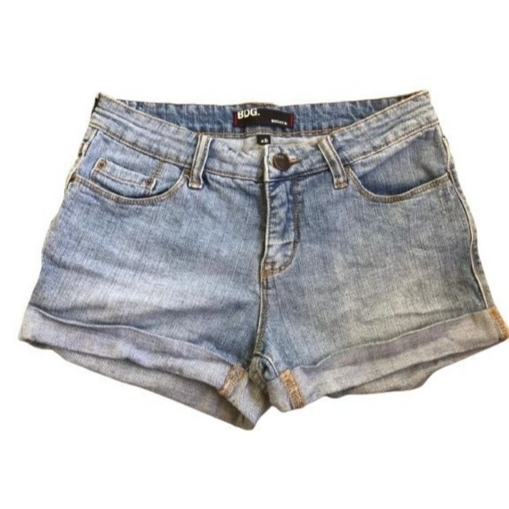 BDG Washed Denim Jean Short Sz 28